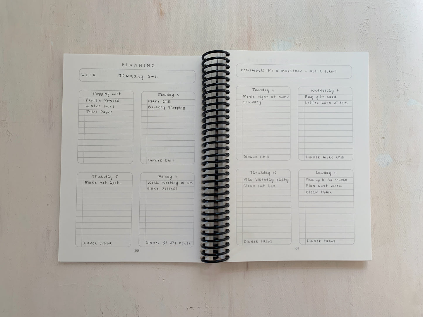 The Vacation Collection - Simply Minimal Budget Journal