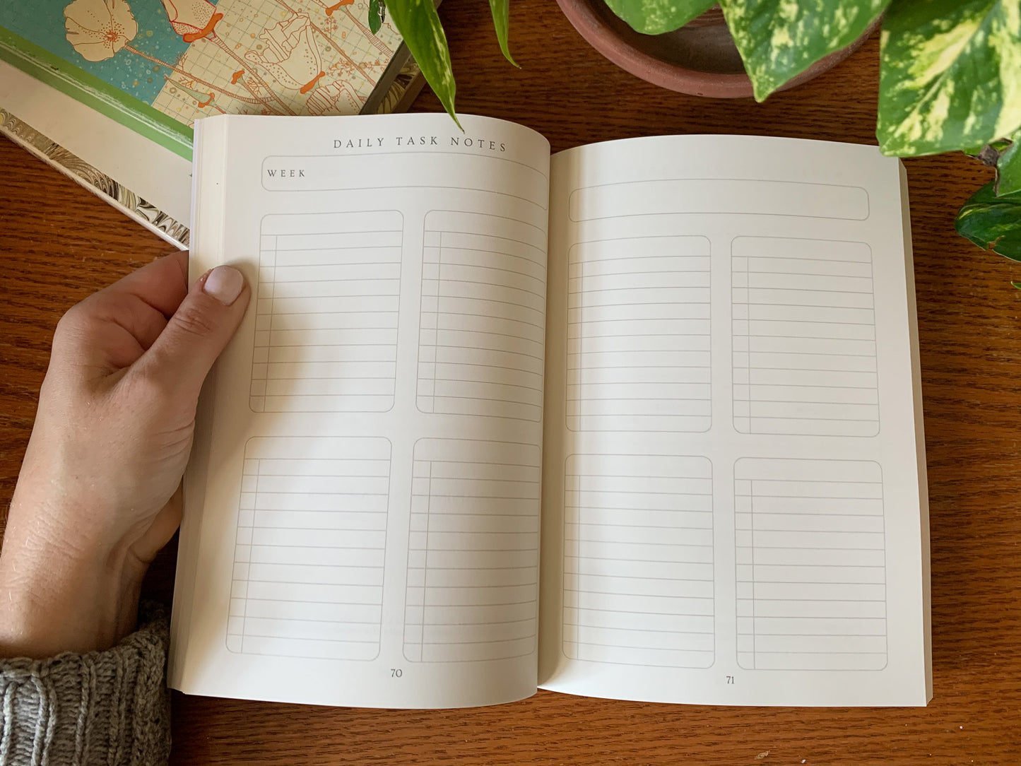 Cream | Simply Minimal - Money & Tasks Journal