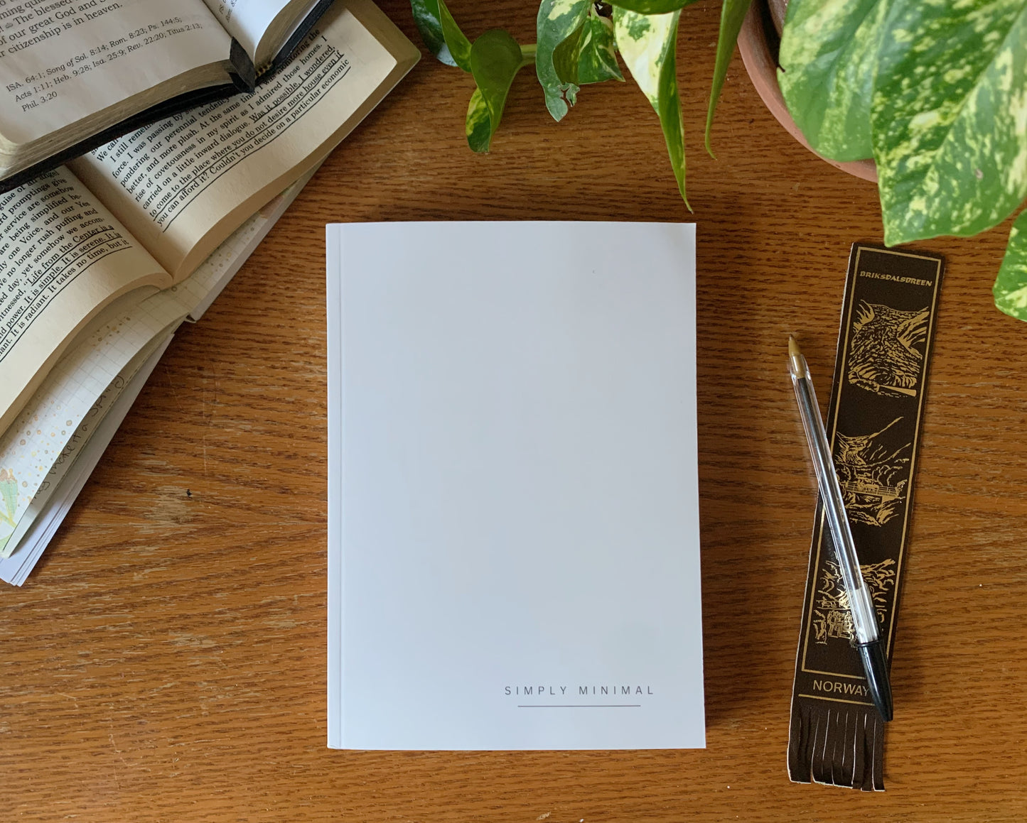 Cream | Simply Minimal - Money & Tasks Journal