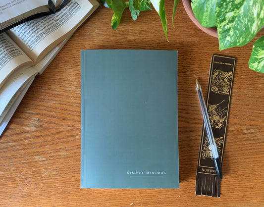 Green | Simply Minimal - Money & Tasks Journal