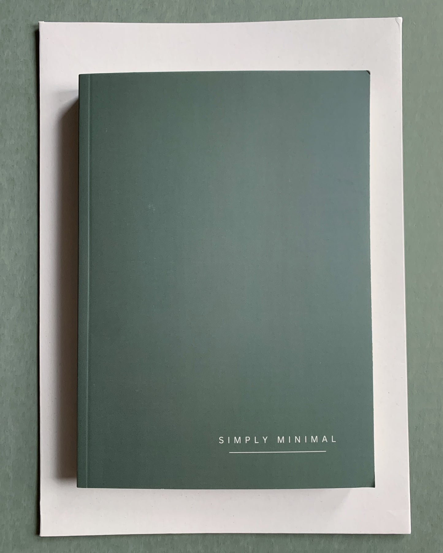 Green | Simply Minimal - Money & Tasks Journal