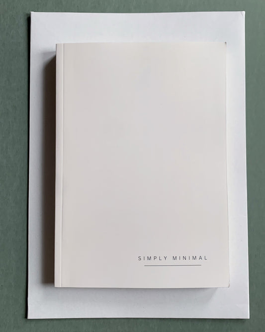 Cream | Simply Minimal - Money & Tasks Journal